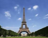 The Eiffel Tower in Paris, France